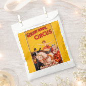 ヴィンテージカラフルサーカスパフォーマーのポスター フェイバーバッグ (クリップ留めされた状態)