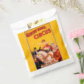 ヴィンテージカラフルサーカスパフォーマーのポスター フェイバーバッグ (封をした状態)