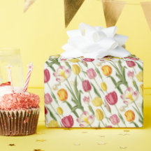 ヴィンテージカラフルチューリップ