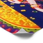 ヴィンテージカラフルデコジュエリー ポスター (角)