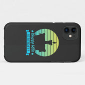 ヴィンテージカラフルハッピー60thお誕生日ケーキ Case-Mate iPhoneケース (裏面(横))