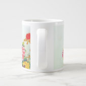 ヴィンテージカラフルピーコック ジャンボコーヒーマグカップ (裏面)