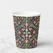 ヴィンテージカラフルフローラインディアンマンダラパターン 紙コップ (右)