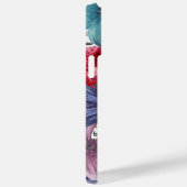 ヴィンテージカラフルフローラ名 Case-Mate iPhoneケース (裏面 / 右)