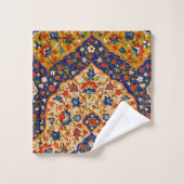 ヴィンテージカラフルペルシアフローラ バスタオルセット (ウォッシュタオル)