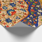 ヴィンテージカラフルペルシアフローラ ラッピングペーパー (角)