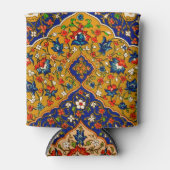 ヴィンテージカラフルペルシアフローラ 缶クーラー (正面)