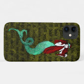 ヴィンテージカラフルマーメイドケースメイトiPhoneケース Case-Mate iPhoneケース (裏面(横))