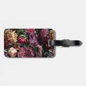 ヴィンテージカラフルモノグラムのフローラ ラゲッジタグ (裏面横)