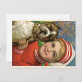 ヴィンテージカラフルリトグラフ ポストカード (正面/裏面)