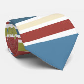 ヴィンテージカラフルレトロストライプ#5タイ ネクタイ (ロール)