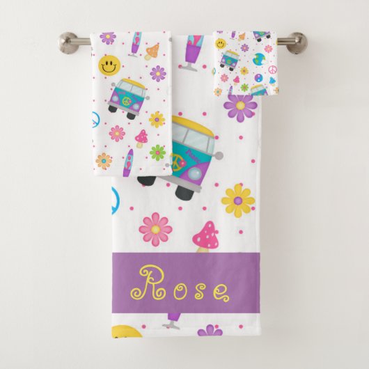 ヴィンテージカラフルヴァンサニーカスタム バスタオルセット (インサイチュ)