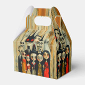 ヴィンテージカラフル不気味不気味な時間 フェイバーボックス (裏面サイド)