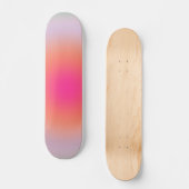 ヴィンテージカラフル勾配 スケートボード (正面)