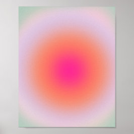 ヴィンテージカラフル勾配 ポスター