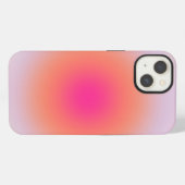 ヴィンテージカラフル勾配 iPhoneケース (裏面横)
