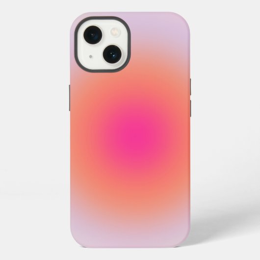 ヴィンテージカラフル勾配 iPhoneケース (裏面)