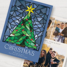 ヴィンテージカラフル手引きホリデーカード シーズンカード