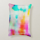 ヴィンテージカラフル抽象芸術イラストレーションの背景。 アクセントクッション (裏面(縦))