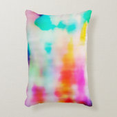 ヴィンテージカラフル抽象芸術イラストレーションの背景。 アクセントクッション (正面(垂直))