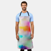 ヴィンテージカラフル抽象芸術イラストレーションの背景。 エプロン (着用した状態)