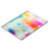 ヴィンテージカラフル抽象芸術イラストレーションの背景。 ノートブック (左側)