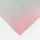 ヴィンテージカラフル抽象芸術イラストレーションの背景。 フリースブランケット (角)