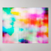 ヴィンテージカラフル抽象芸術イラストレーションの背景。 ポスター (正面)
