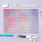 ヴィンテージカラフル楽譜ティッシュペーパー 薄葉紙 (クラフト)