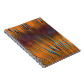 ヴィンテージカラフル線 ノートブック (右側)