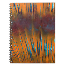 ヴィンテージカラフル線 ノートブック