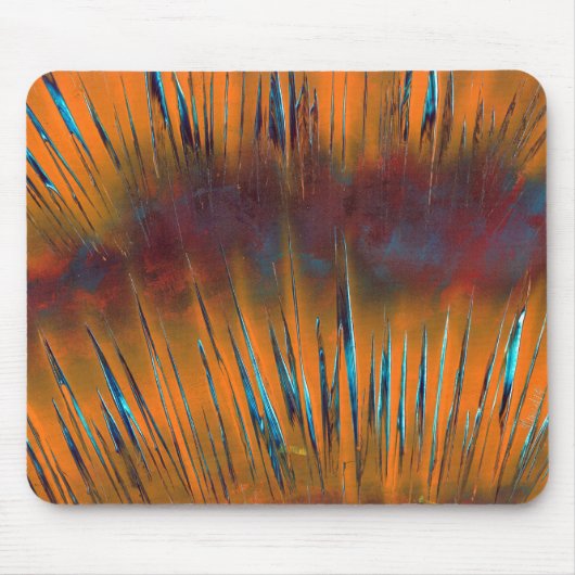 ヴィンテージカラフル線 マウスパッド (正面)