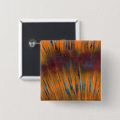 ヴィンテージカラフル線 缶バッジ (正面&裏面)