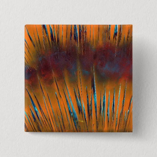 ヴィンテージカラフル線 缶バッジ (正面)