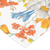 ヴィンテージカラフル花柄 テーブルクロス (アングル)