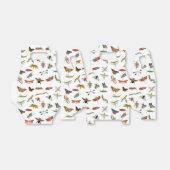 ヴィンテージカラフル虫生誕会テーマ フェイバーボックス (折り畳みなし)