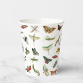 ヴィンテージカラフル虫生誕会テーマ 紙コップ (左)