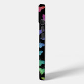 ヴィンテージカラフル蝶は昆虫 Case-Mate iPhoneケース (裏面 / 左)