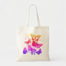 ヴィンテージカラフル蝶