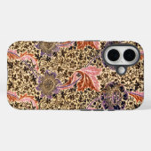 ヴィンテージカラフル装飾花柄 Case-Mate iPhoneケース (裏面 (横))