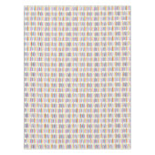 ヴィンテージカラフル誕生日キャンドルパーティー テーブルクロス (正面)