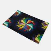 ヴィンテージカラフル車 ドアマット (アングル)