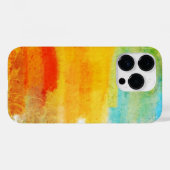 ヴィンテージカラフル |抽象芸術絵画ー Case-Mate iPhoneケース (裏面 (横))