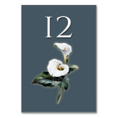 ヴィンテージカラリ結婚ーのテーブルナンバーカード テーブルナンバー (裏面)