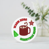 ヴィンテージカラーウォームハグとクリスマスマグ シーズンカード (スタンド正面)