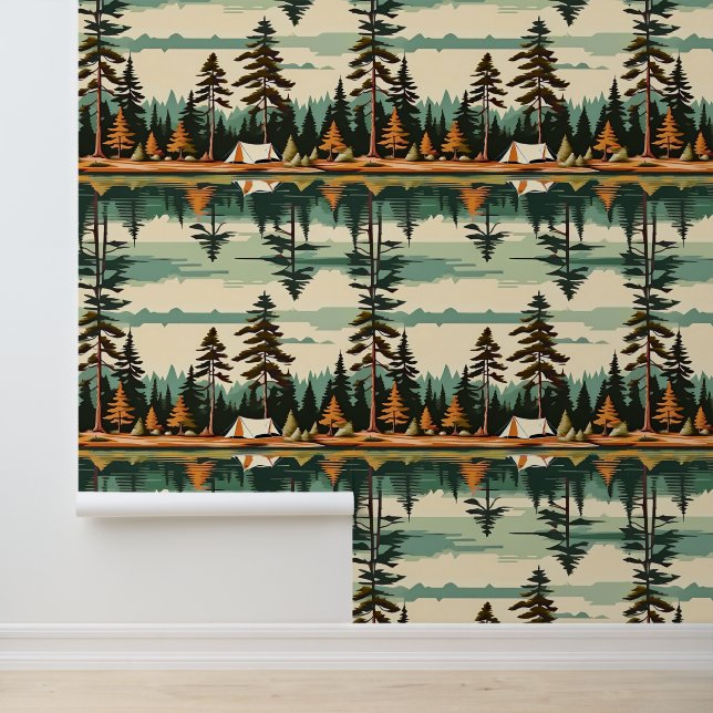 ヴィンテージカラーキャンプをテーマ 壁紙 (アプリケーション)