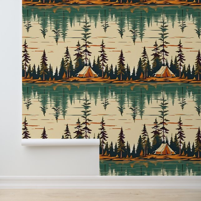 ヴィンテージカラーキャンプをテーマ 壁紙 (アプリケーション)