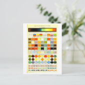 ヴィンテージカラースペクトルはがき ポストカード (スタンド正面)