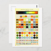 ヴィンテージカラースペクトルはがき ポストカード (正面/裏面)