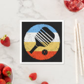 ヴィンテージカラーレトロピックボール スタンダードカクテルナプキン (インサイチュ)